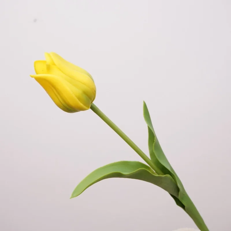 5-teiliges Set Latex-Kunsttulpen, echt anfühlende Blumen, Hochzeitsdekoration, künstliche Tulpen, Heimdekoration, Party- und Fotorequisiten – Detail 3