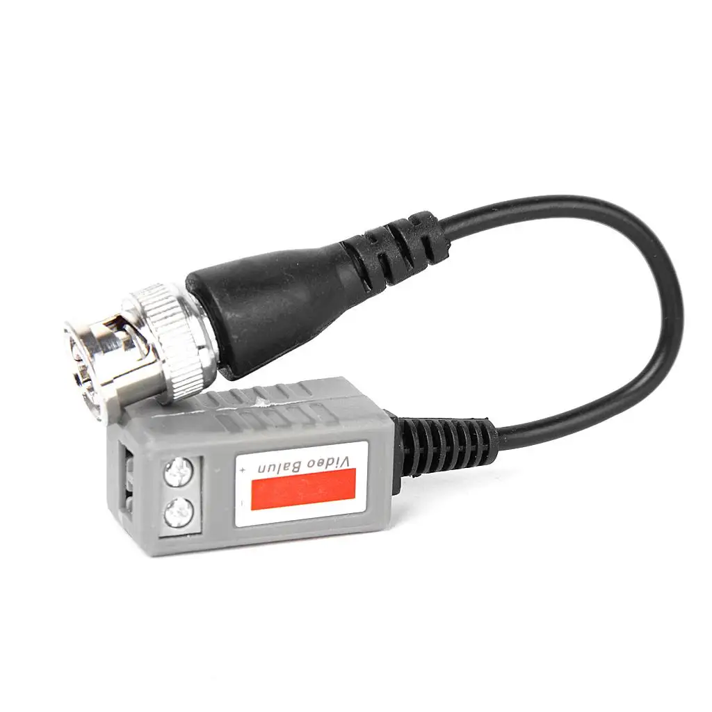 Video CCTV BNC Twisted Balun Transceiver Pasif UTP Balun BNC Cat5