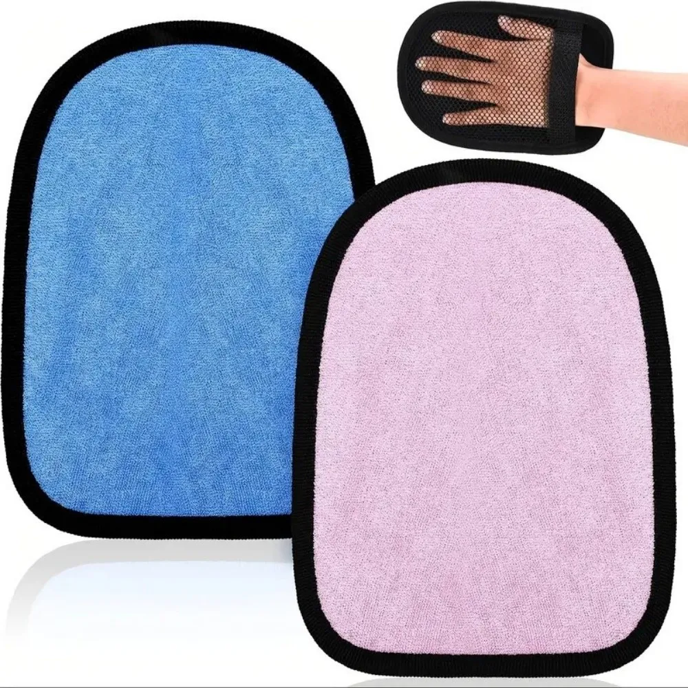 Image 6: Gants légers anti-sable pour la plage, lavables à la main, 15*21cm, pour usage extérieur, 3 couleurs, serviettes de plage anti-sable