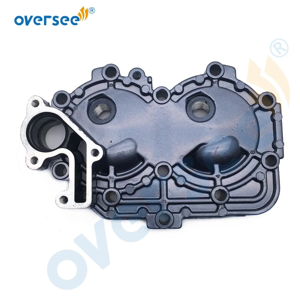 OVERSEE 6E7-11111 Cylinder Head Cover For Yamaha 9.9HP 15HP 2 Stroke Outboard Motor 9.9D 15D 6E7-11111-01-94