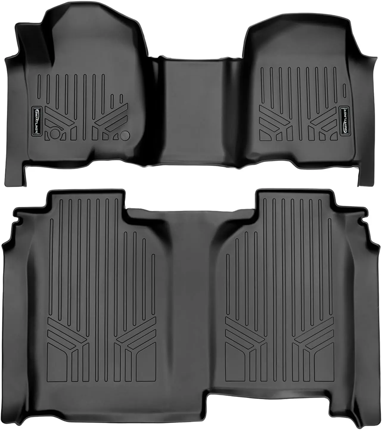 

Custom Fit All Weather Floor Mat Liner Set for 2019-2025 Chevrolet Silverado 1500 - Durable Protection