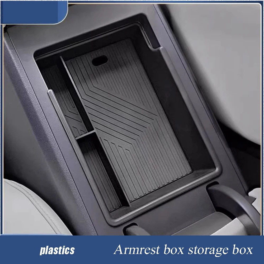 

Plastics/Flocking Car Center Console Armrest Box Storage For Zeekr X 2023 Car Storage box behind the screen Box Stowing Tidying