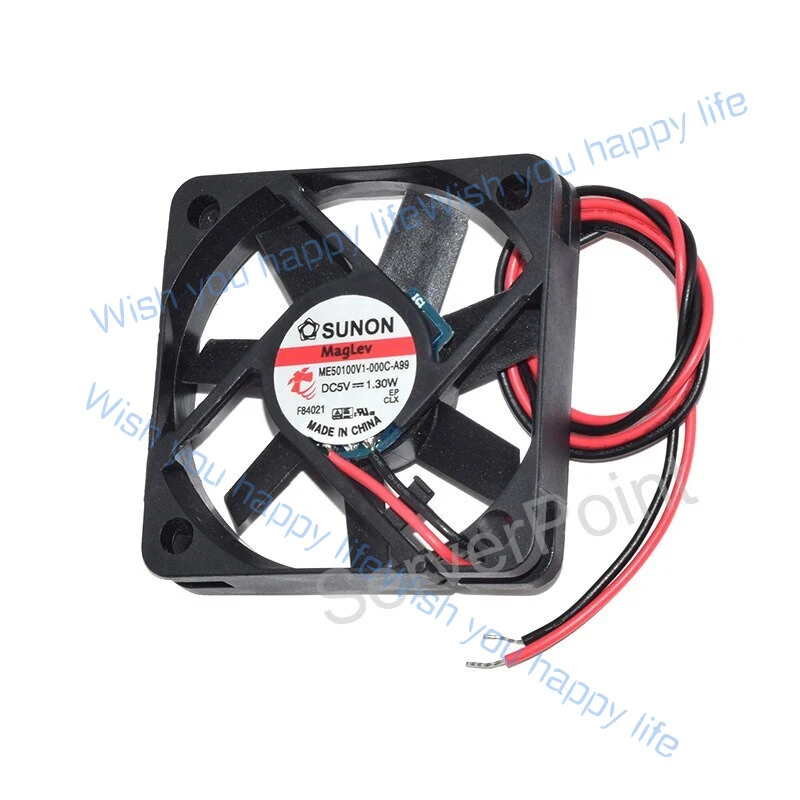 L... for Well Tested Cooling Fan ME50100V1-000C-A99 50x50x10MM DC5V 1.30W Two Wires