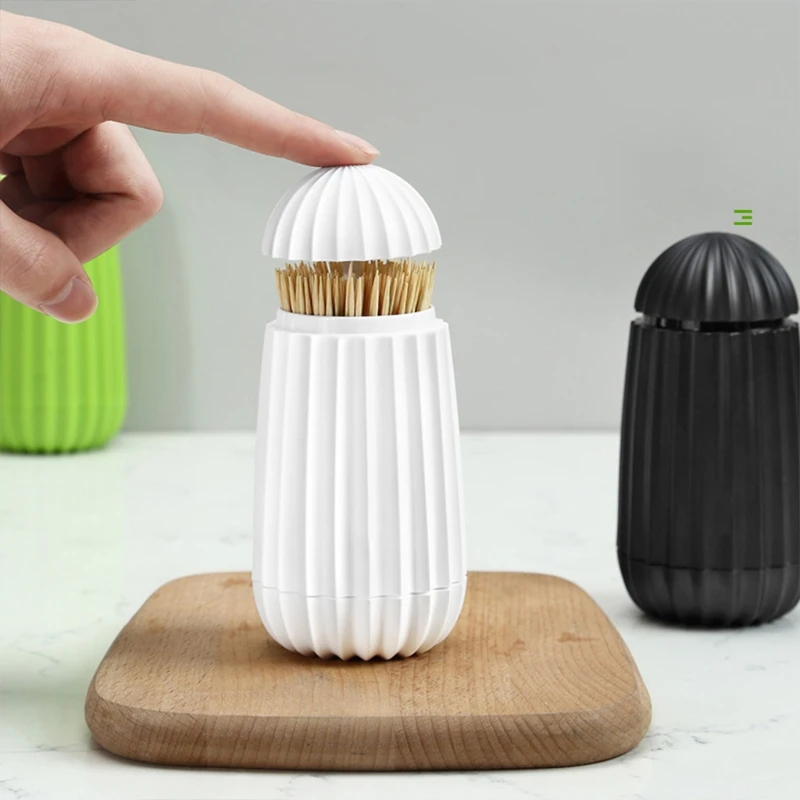 

Cactus Shape Automatic Toothpick Dispenser Hand-pressed Toothpick Organizer Toothpick Container Storage Box зубочистки контейнер