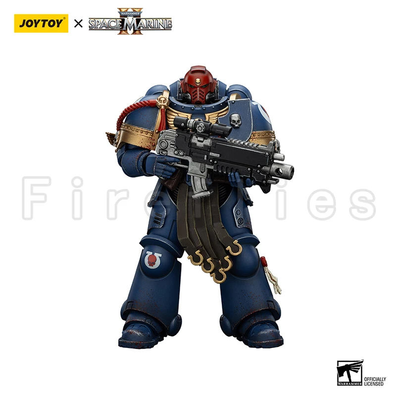 1/18 JOYTOY Action Figure 40K Ultramarines Lieutenant Titus Sergeant Gadriel Chairon Collectors Edition Anime Toy Model For Gift view 6