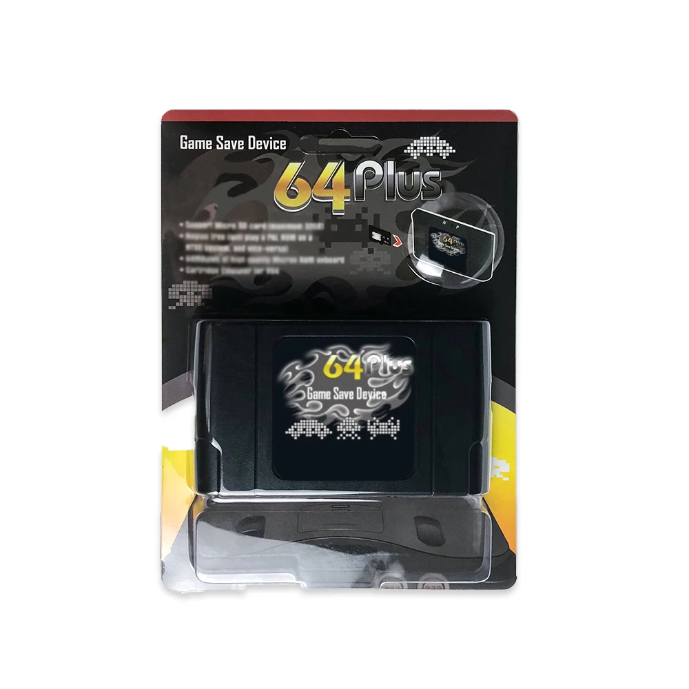 

Для Nintendo 64 ED64 Plus: игровой картридж 340 в 1 для N64, без региональных ограничений (США/Япония/Европа), с SD-картой 16 ГБ, совместим с консолями NTSC и PAL.