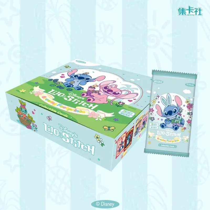 Disney Lilo Stitch Trading Cards Blind Box Collection Cartoon Movie Merch SSP SR Collectible Surprise Birthday Gift For Fan