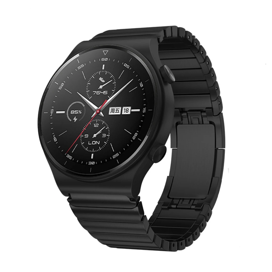 22mm Edelstahlarmband für Huawei Watch GT 7 Pro GT7 GT6 GT5 GT4 GT3 46mm Metallarmband für Huawei Watch 5/4/4pro/3