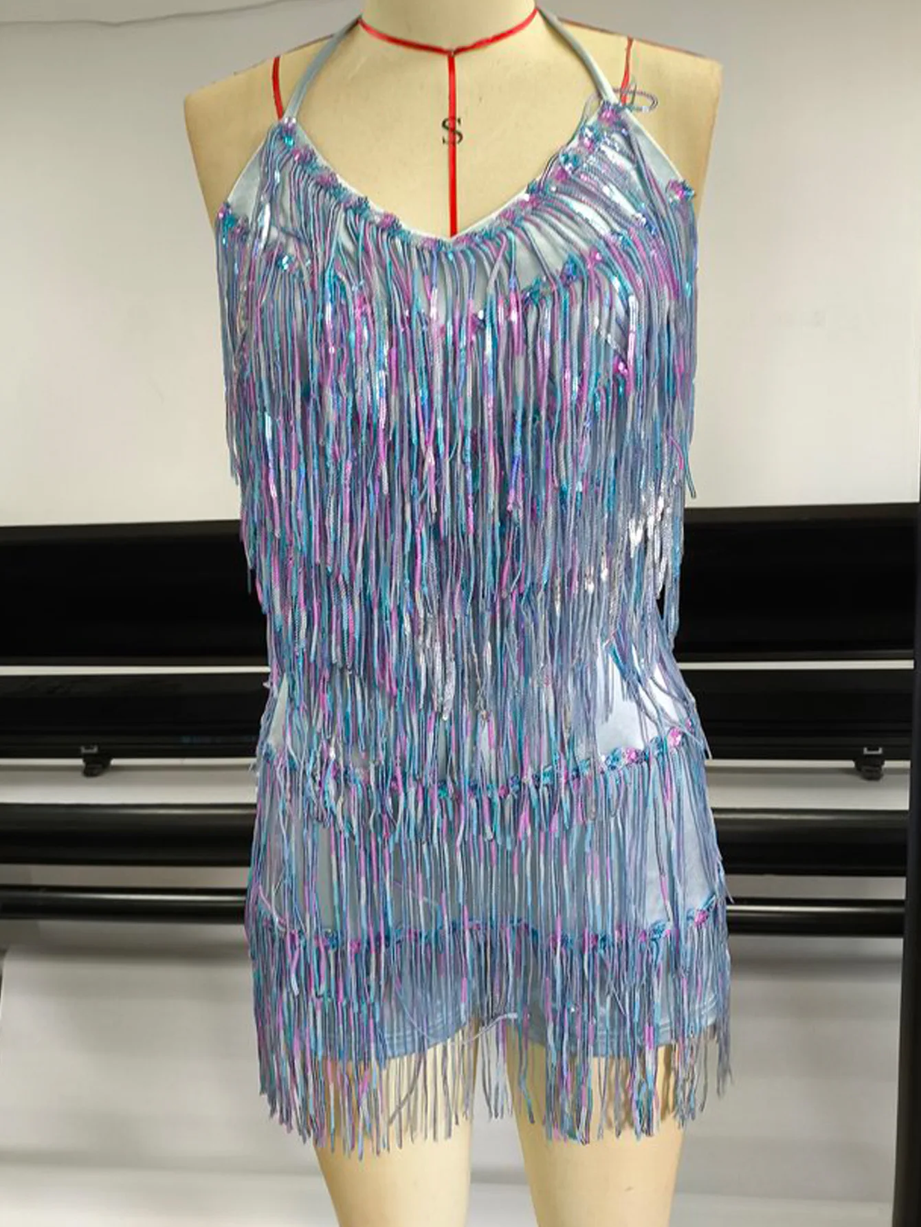 Mono Sexy con espalda descubierta y lentejuelas para mujer, pelele de fiesta para club nocturno de verano, mono de una pieza, pantalones cortos, mono caliente