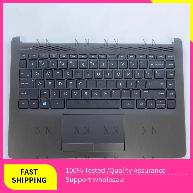 

LCXZ FOR HP Pavilion 14-CF DF DK CR Palmrest Backlit Keyboard Touchpad L24817-001
