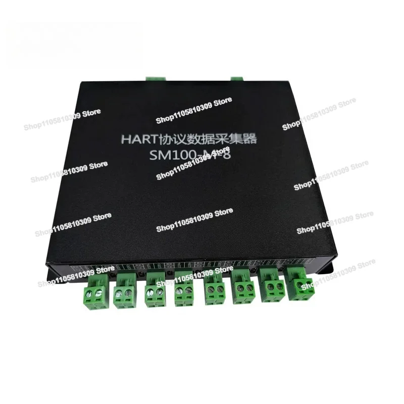 HART Data Collection Hart Gateway 8-way Hart To Modbus Protocol Converter SM100-M-8