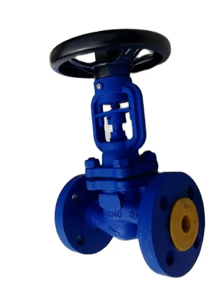 

PN16 DN20 S Pattern DIN Standard Globe Valve Bellows Sealed Good Looking Zero leakage