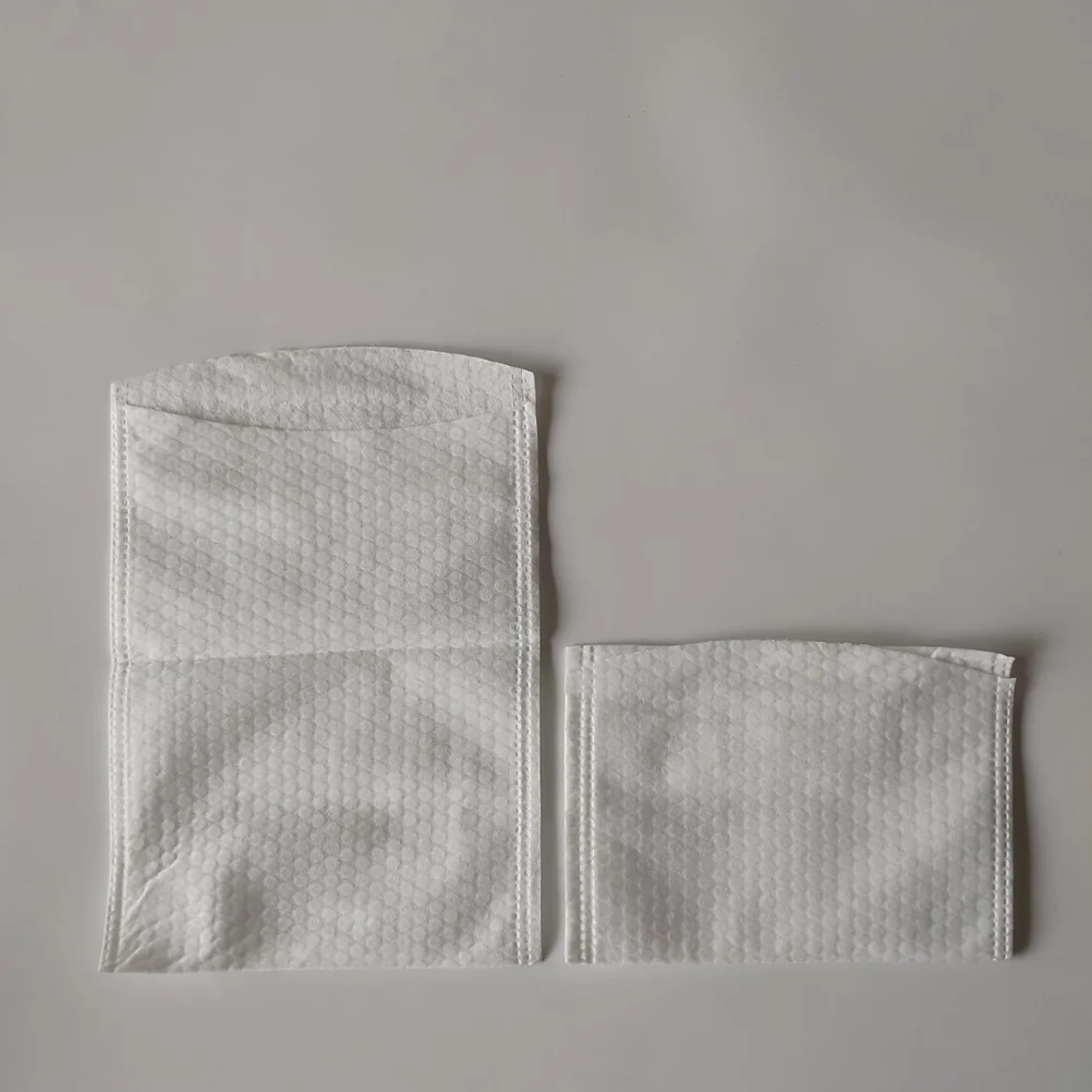 20 pezzi guanti Scrub Non tessuto doccia corpo esfoliante calzini a mano usa e getta carta igienica bianca forniture per il bagno