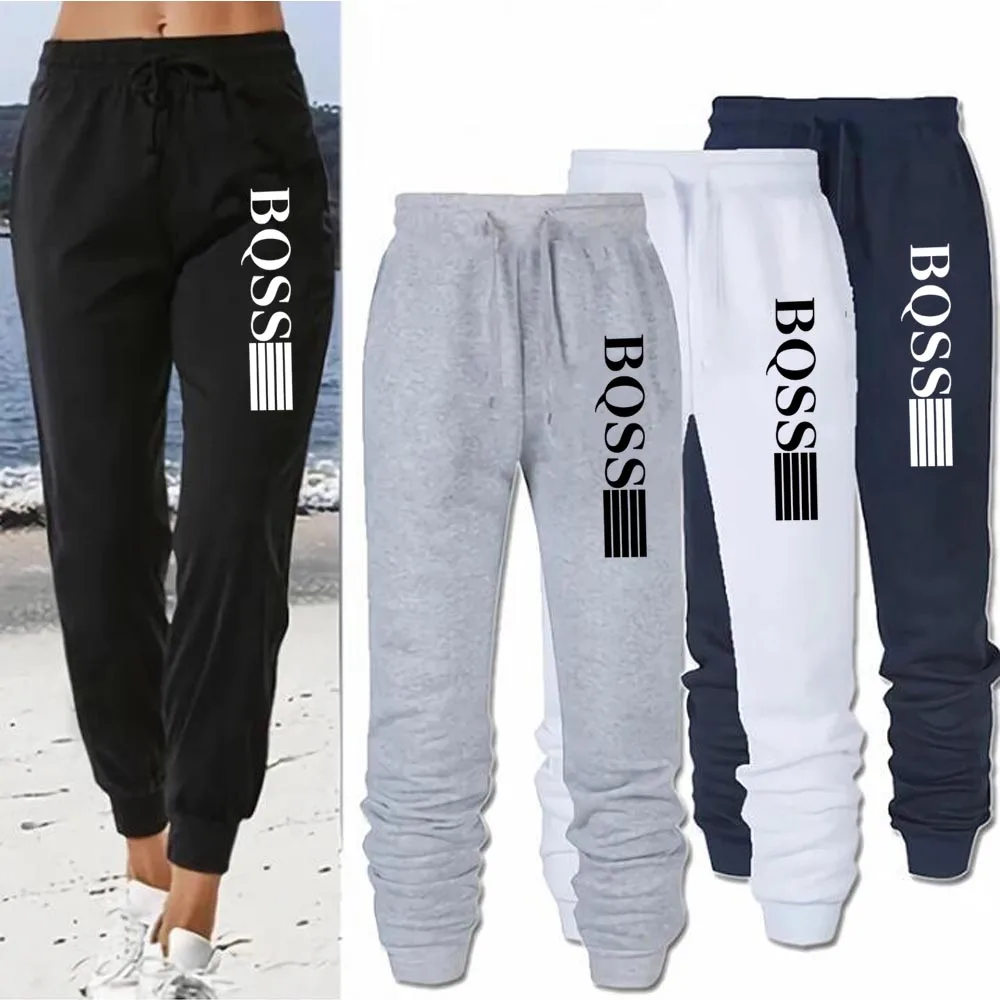 Womens Trousers Sport Jogging Lined Sweatpants Straight Leg Pants Bottom Joggers Workout Sweatpants Bottom Basic Pants