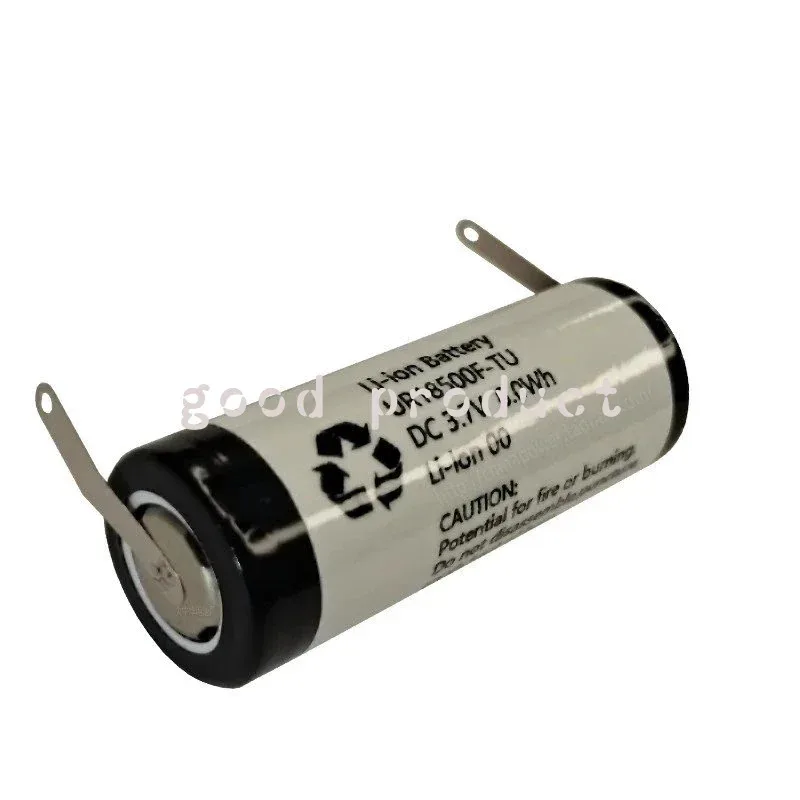 UR18500F-TU DC 3.7V 6.0Wh for Rechargeable Lithium Battery Pack With Welding Feet MN