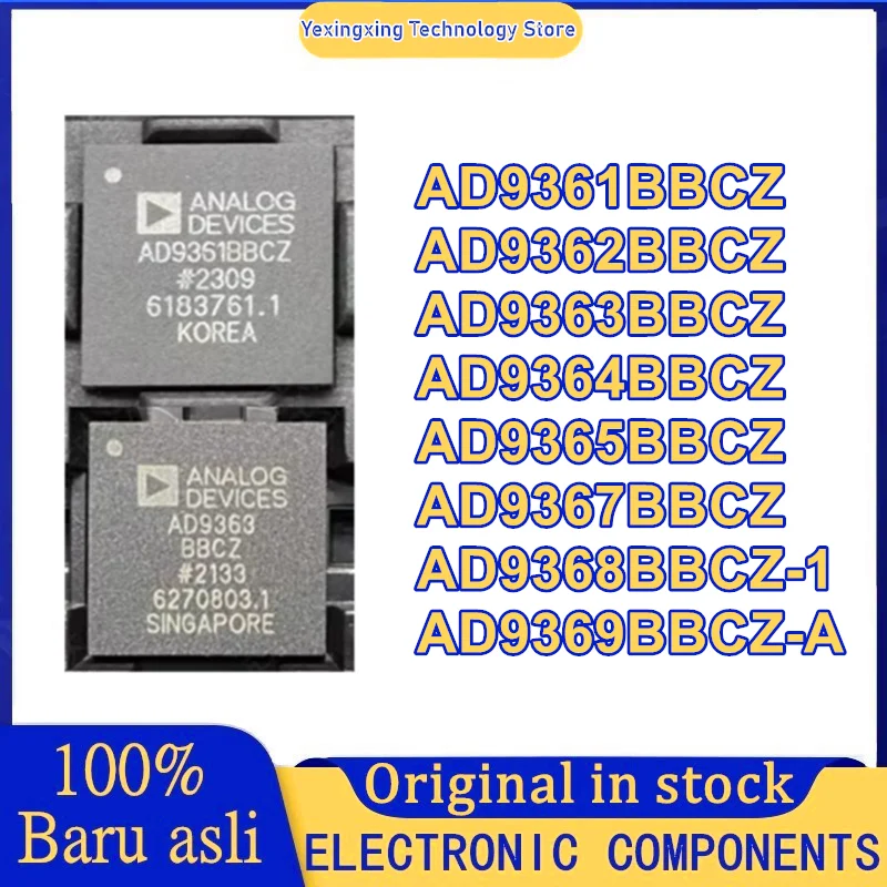 AD9361BBCZ AD9362BBCZ AD9363BBCZ AD9364BBCZ AD9365BBCZ AD9367BBCZ AD9368BBCZ-1 AD9369BBCZ-A بغا IC رقاقة جديد الأصلي في المخزون