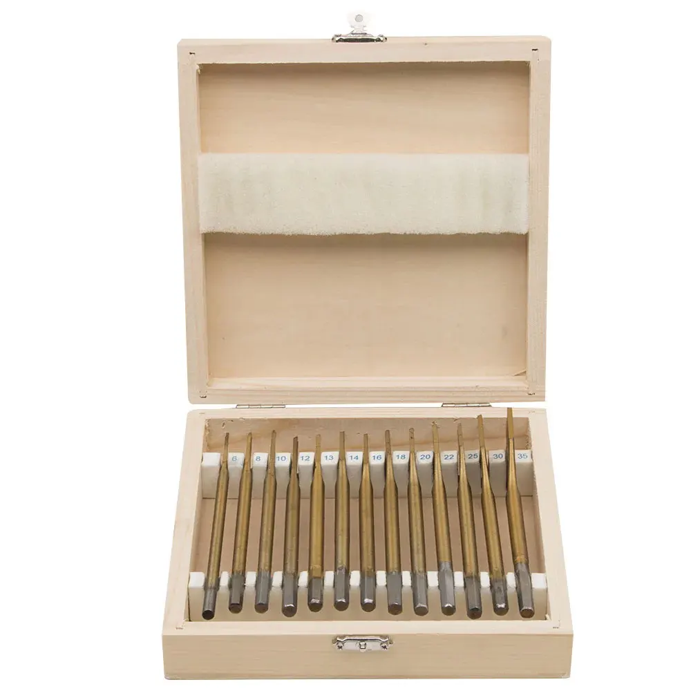 

13pcs Durable Woodworking Tool Sets Flat Drill Long High-carbon Steel Wood Flat Drills Woodworking Spade Drill Bits