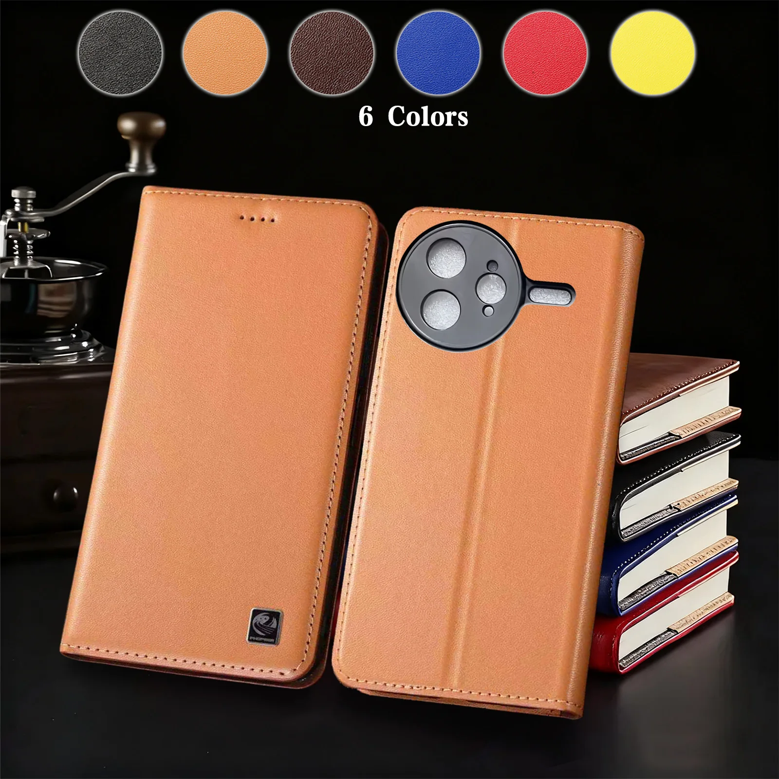 

Genuine Leather Case For Xiaomi Poco F1 F2 F3 F4 F5 F6 F7 5G Pro GT Ultra Nappa Pattern Flip Wallet Cover Case Cowhide Non-Slip