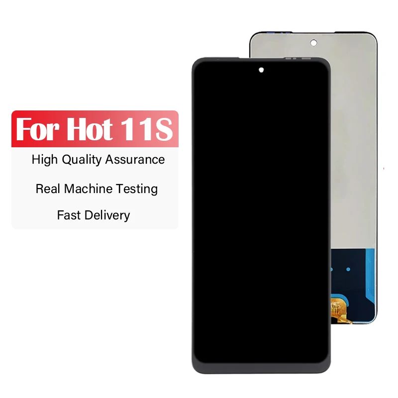 LCD Screen for 6.78 inches Infinix Hot 11s X6812 LCD Touch Screen Digitizer Assembly with Repair Tool and Glue For hot 11s lcd