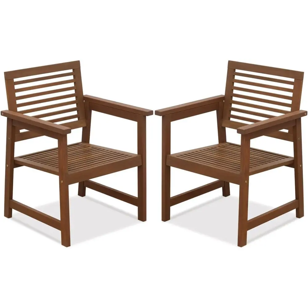 

Уличное кресло из тикового дерева Tioman без подушки, G161249R, комплект из двух штук