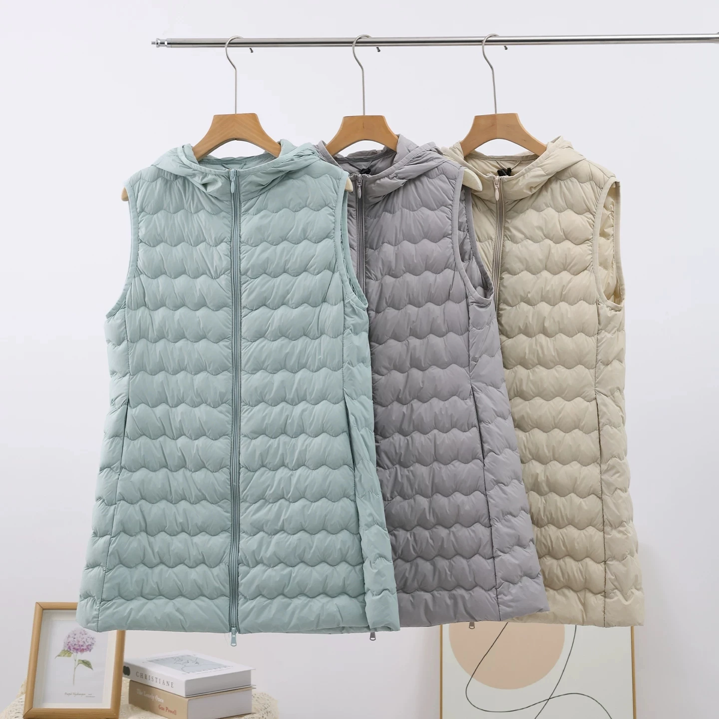 Rompi Jaket Bulu Angsa Putih U - Down Vest Ultralight ulasan dan harga