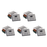 5X 4000W 220V AC SCR Voltage Regulator Dimmer Electric Motor Speed Temperature Controller For Water Heater Small Motors