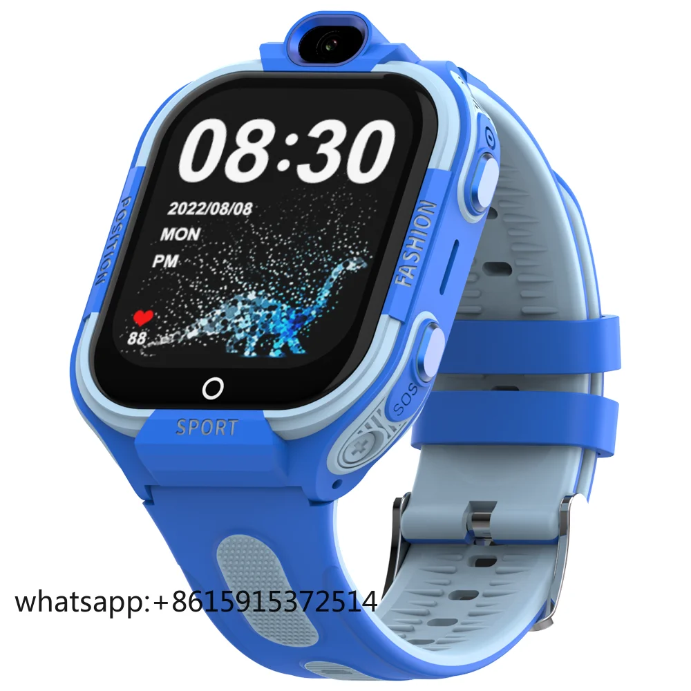 ساعة TLCRETE للأطفال بنظام تحديد المواقع KT35 1 + 8 جيجابايت حجم الذاكرة إصدار ESIM متوفر منتج جديد 4G Calling Setracker App Smartwatch #2