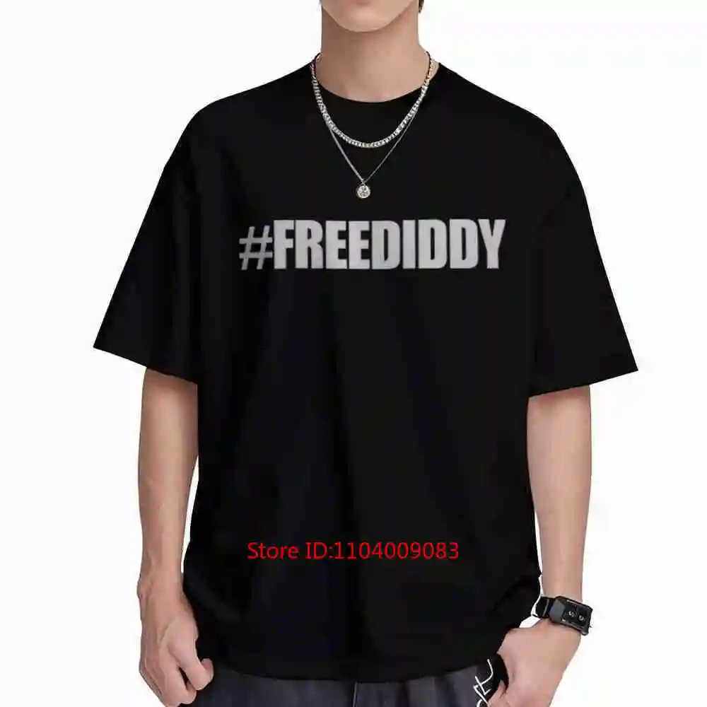 Free Him Freediddy Meme Hashtag Short Sleeve Tee 100% Cotton T-Shirt