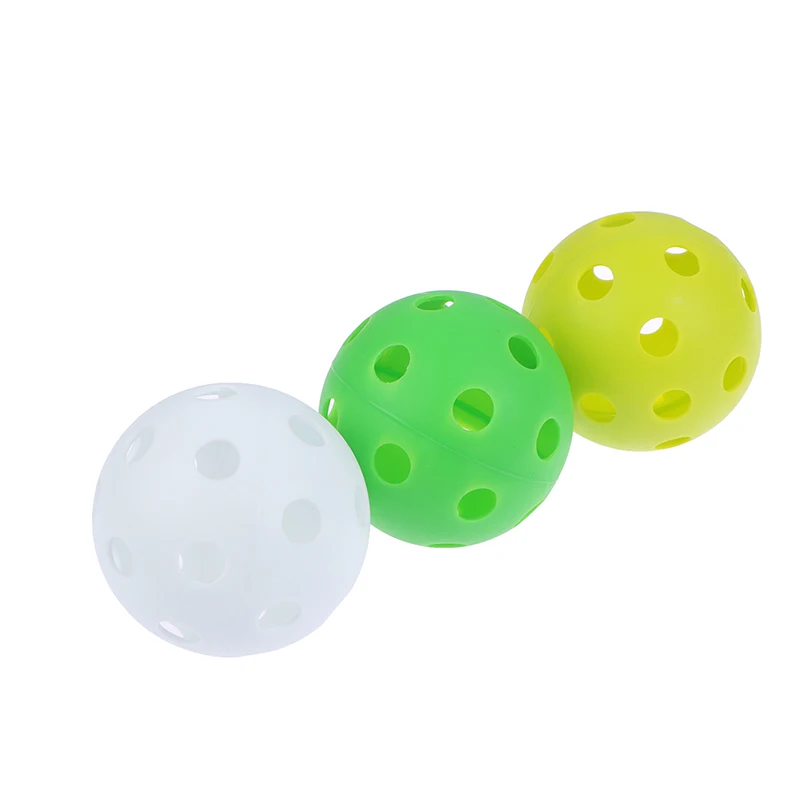 72MM Floorball Stick Ball PVC Plastic Soft Baseball Balls Sport Practice ball