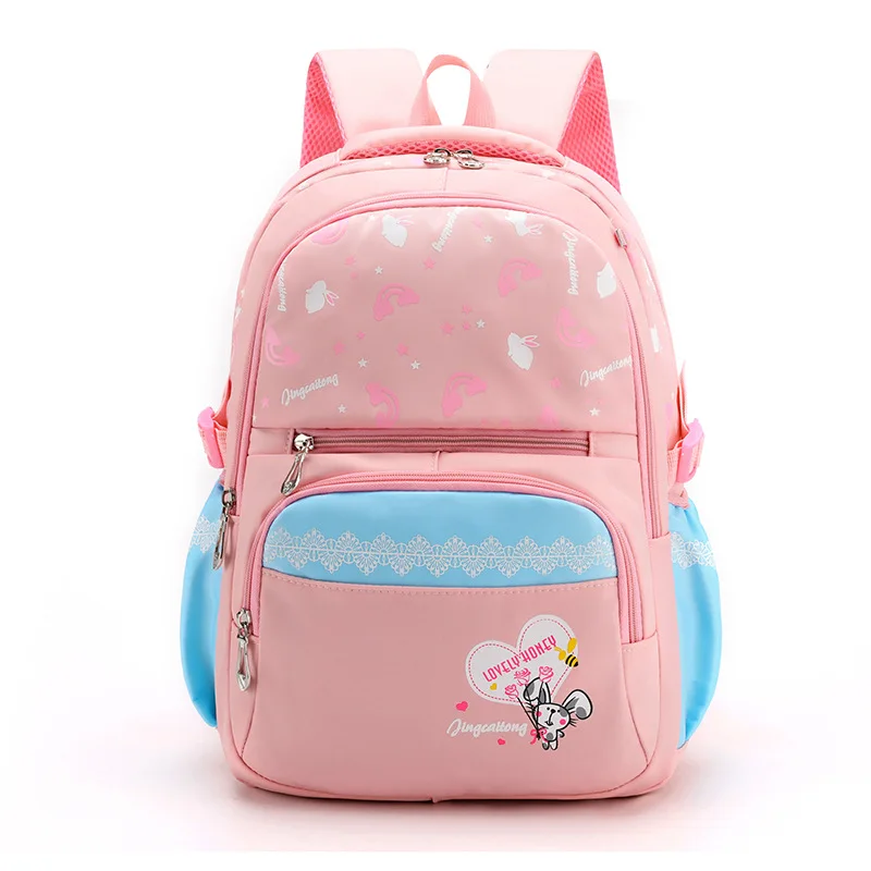 

Student Backpack 2023 Fashionable 6-12 Year Old Boys and Girls Korean Version College Waterproof and Wear-resistant Kid Backpack