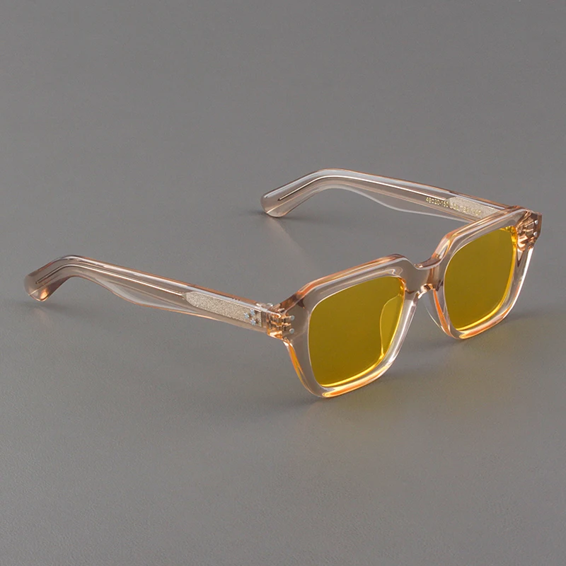 Lunettes de soleil en acétate optique vintage pour hommes et femmes, lunettes faites à la main, lunettes de style designer, lunettes de mode vintage, monture de qualité, UV400