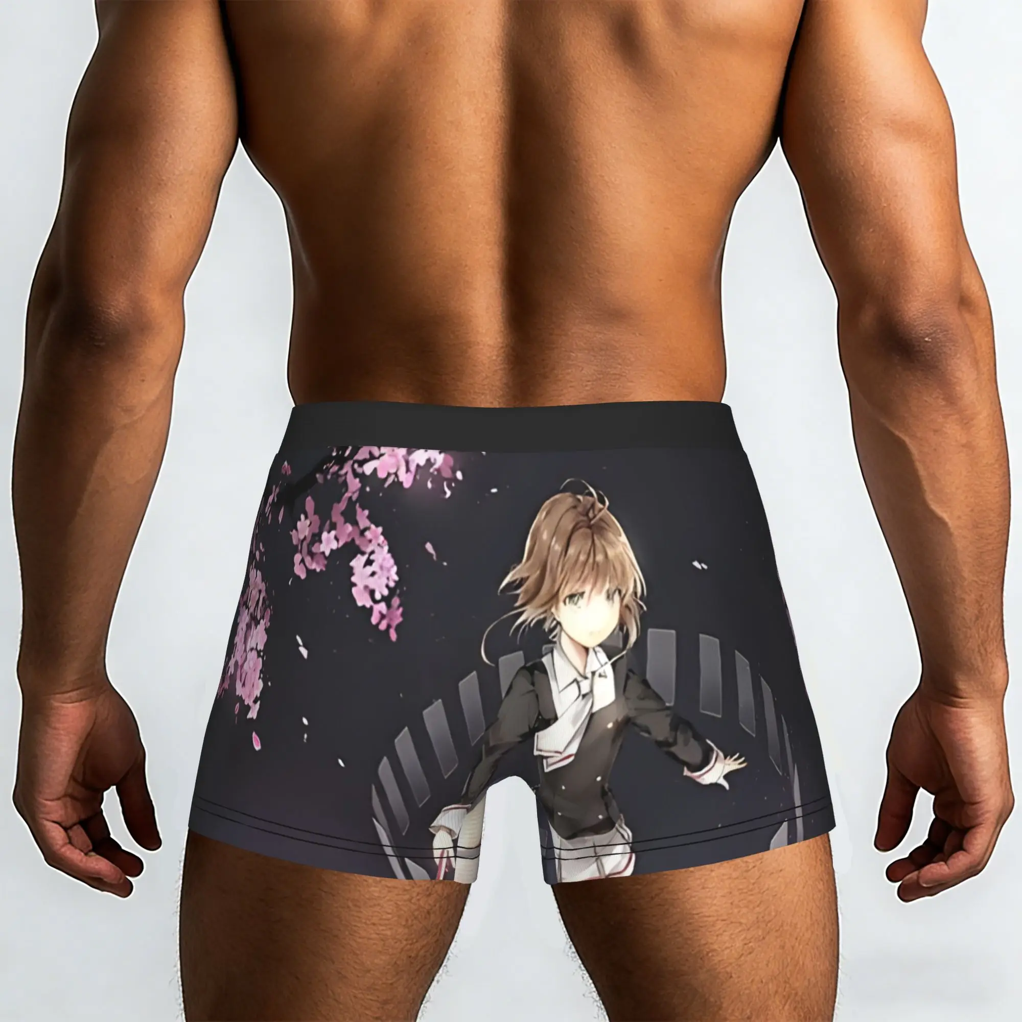 Sakura  Bandai Cardcaptor Sakura Underpants Homme Panties Man Underwear Ventilate Shorts Boxer Briefs