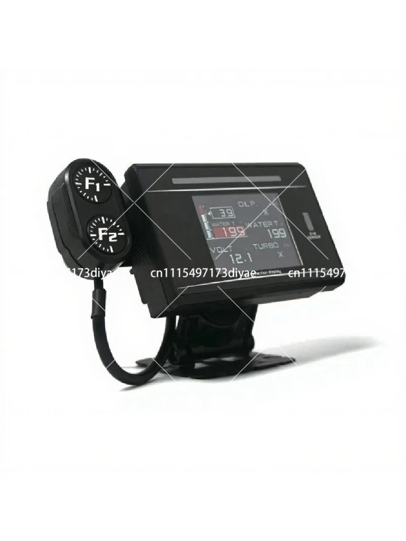 Multifunctional OBD Instrument, Turbine Speed Oil Temperature Oil Pressure Water Temperature Vacuum Meter Ten in One