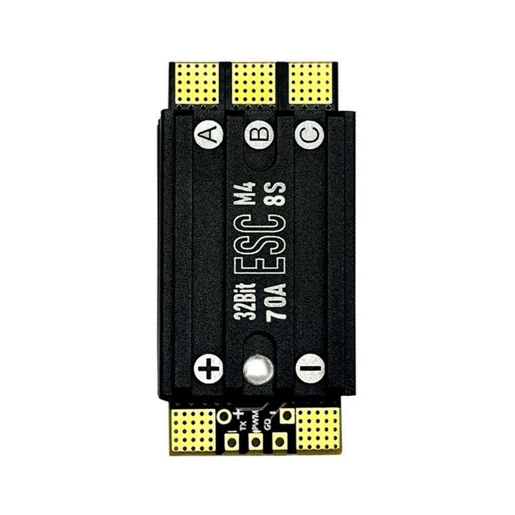 AA80 70A AM32 3-8S Single ESC Support DShot 150/300/600/MultiShot/OneShot Protocols for Remote Control Models