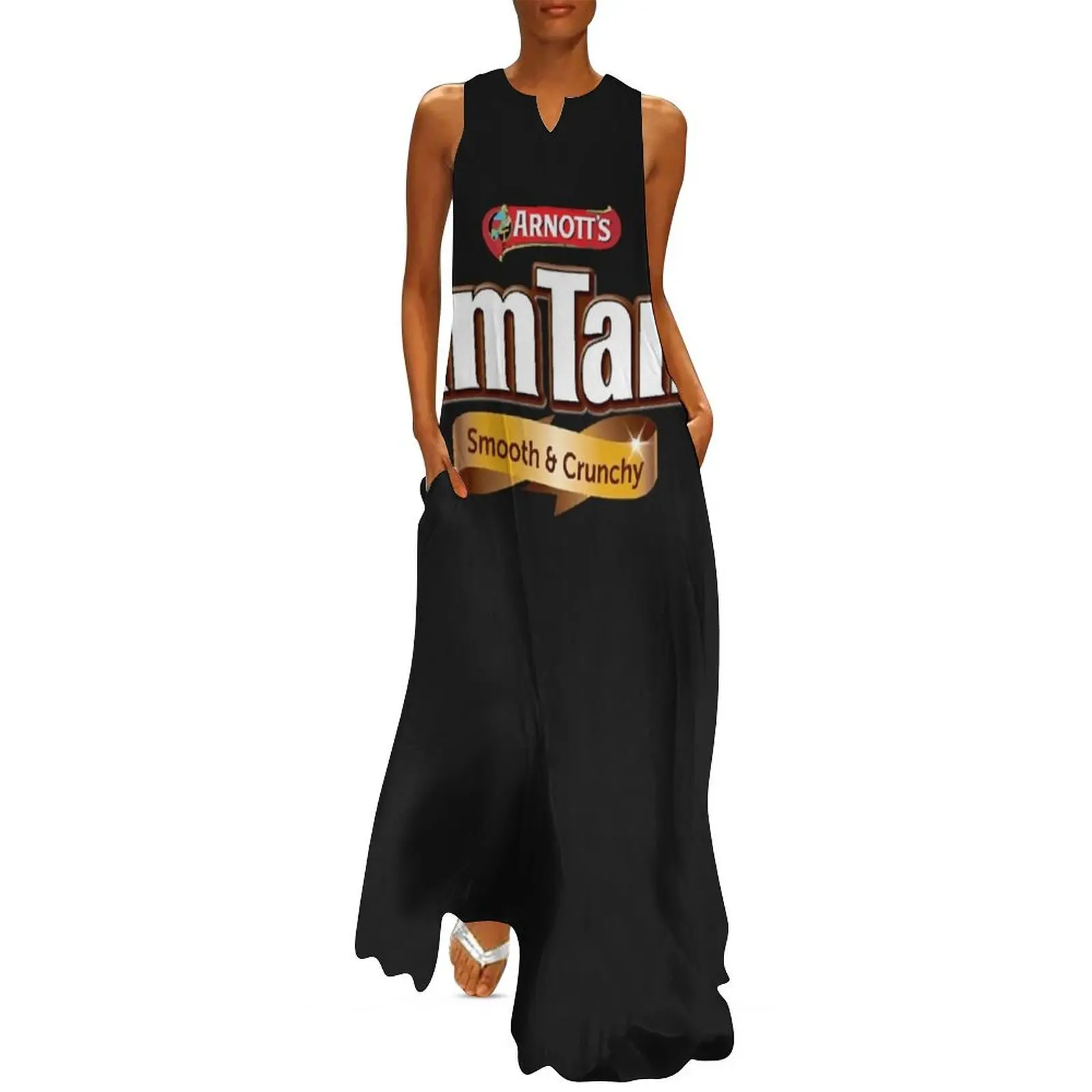 Best seller timtam logo Long Dress women clothes dresses korean style Evening dresses Women long dress Dress