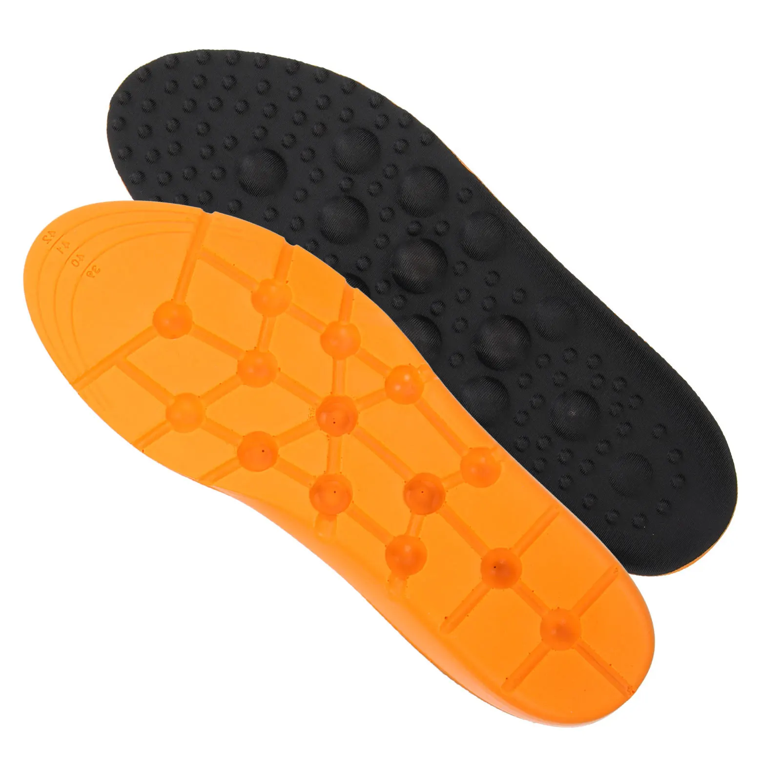 

1 Pair Massaging Shoe Insoles Arch Support High Elasticity Lightweight Breathable Washable Non-Slip Insole For Sports Walking