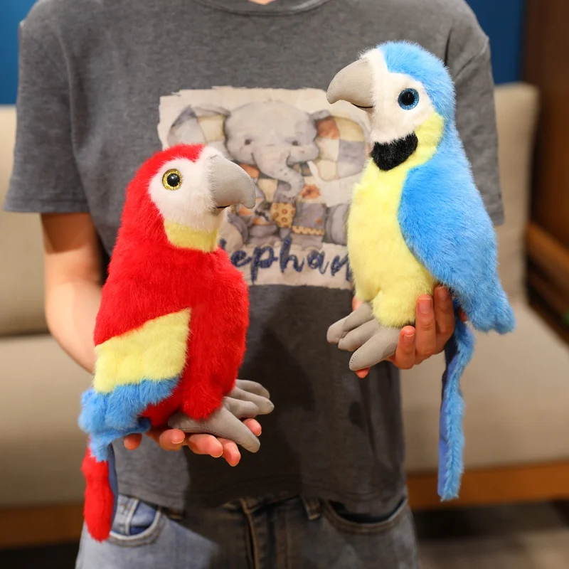 

Милая мультяшная птица, имитация красочного попугая, плюшевая игрушка, домашний декор, мягкие куклы, мягкие куклы-животные, подарок для детей