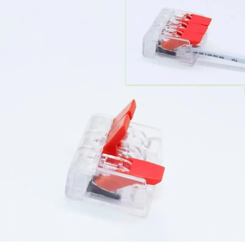 30 Pcs 32A Wire Connectors Compact Splice Connectors Quick Cable Connectors Light Terminal Connections image 2