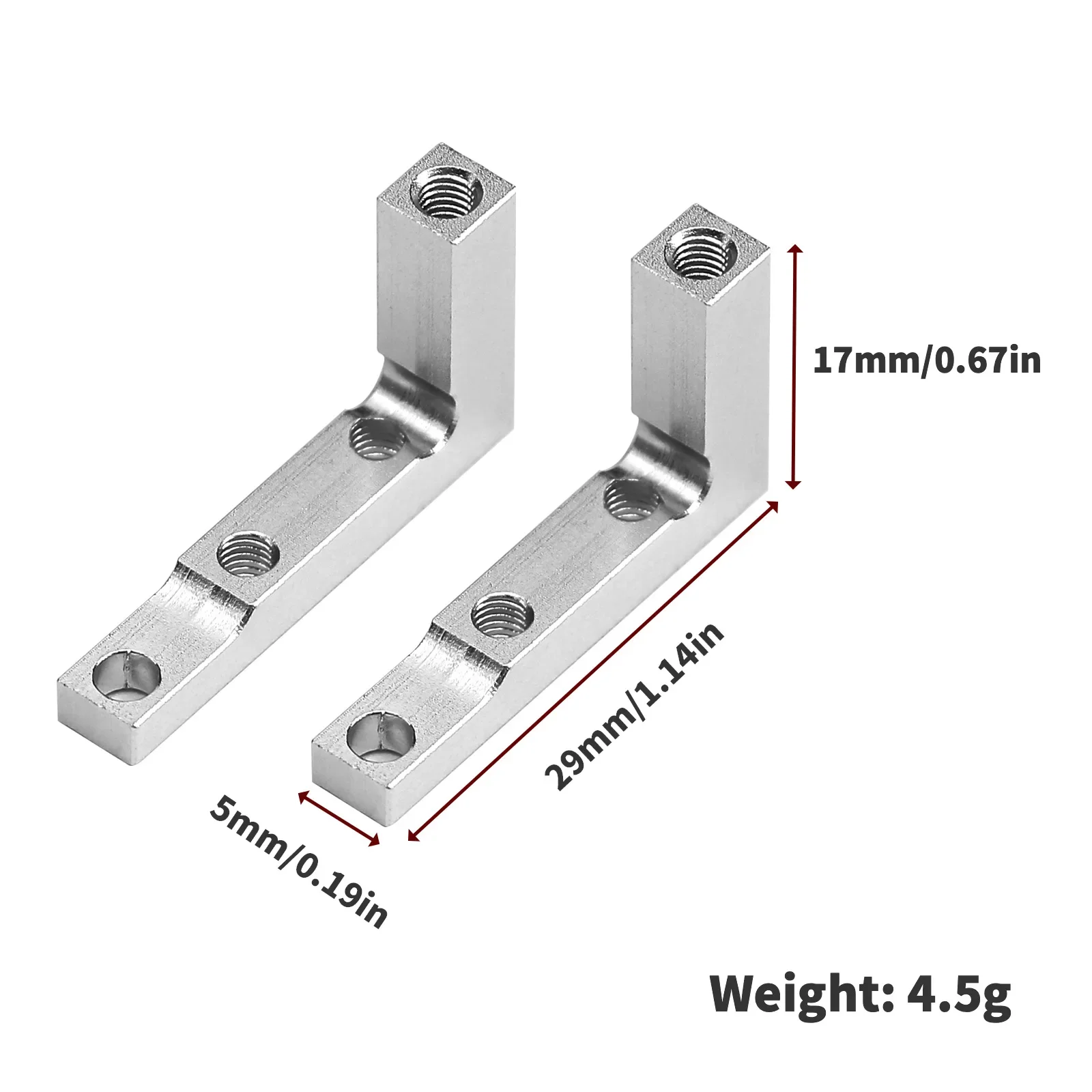 Metal Servo Mount Servo Stays 22070 for Tamiya BBX BB01 Tamiya BB-01 1/10 RC Car Upgrade Parts