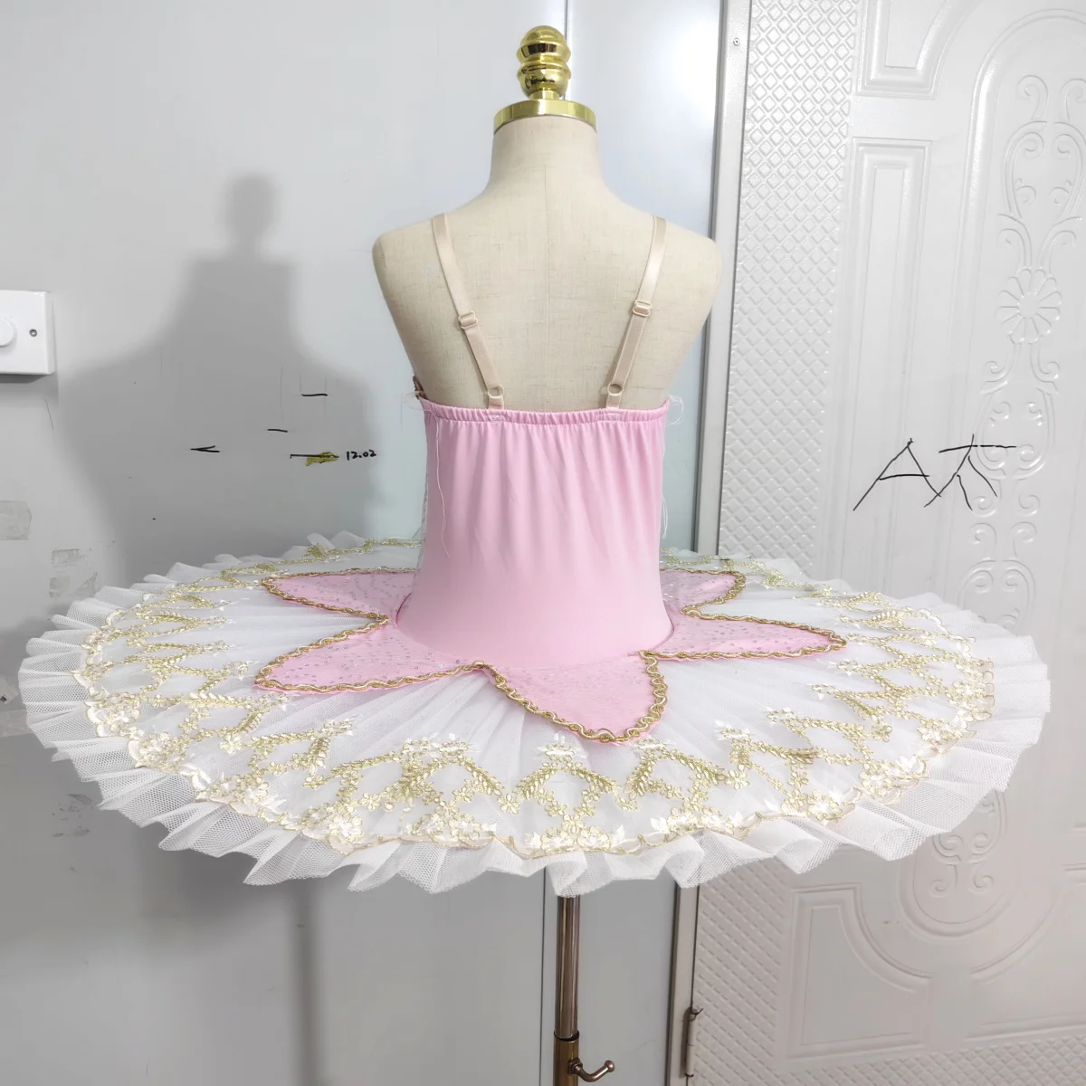 Ballet Tutu Profissional clássico para adultos e crianças, panqueca tutu do Lago dos Cisnes Brancos, bailarina, fantasias de dança para meninas e mulheres