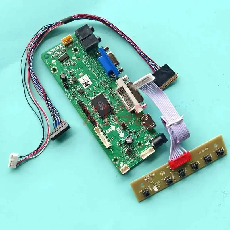 

Для LP156WF1-TLA1/TLB1/TLC1/TLF3 плата контроллера драйвера VGA DVI HDMI-совместимая панель ноутбука 40Pin LVDS 15,6 "1920x1080 комплект DIY