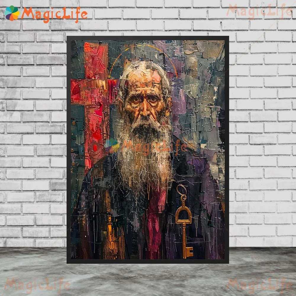 Religion Graffiti Jesus Missionary Believer Posters Wall Pictures For Church Room Poster Wall Art Canvas Painting Unframed