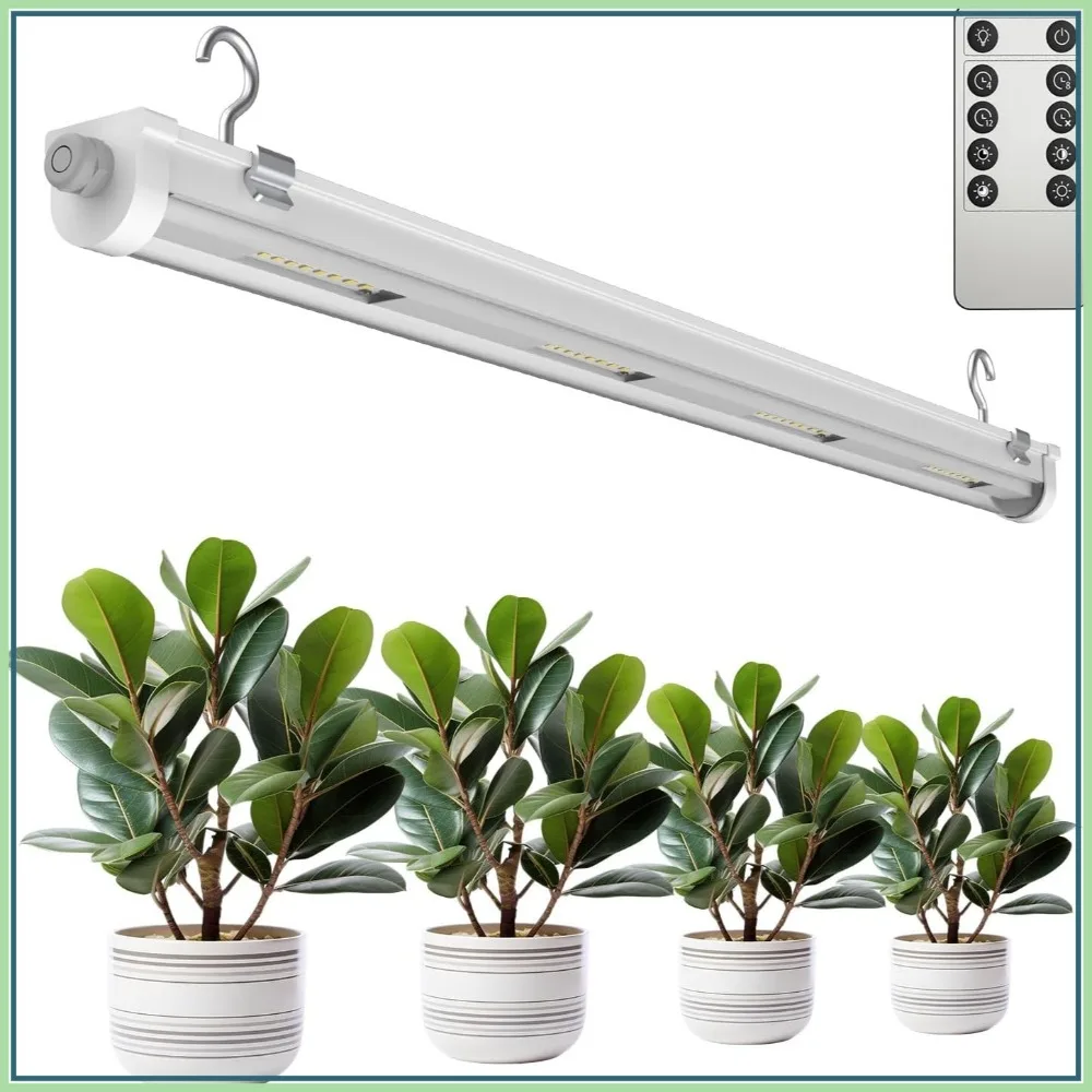 

Full Spectrum LED Grow Light 2FT 25W 4000K Dimmable Timer IP54