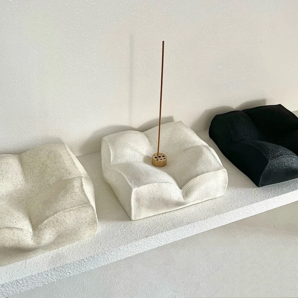 Wasabi نمط السيراميك البخور إدراج غرفة الشاي خط البخور قاعدة البخور دعم سطح المكتب زينة زخرفية علبة تخزين المجوهرات #3