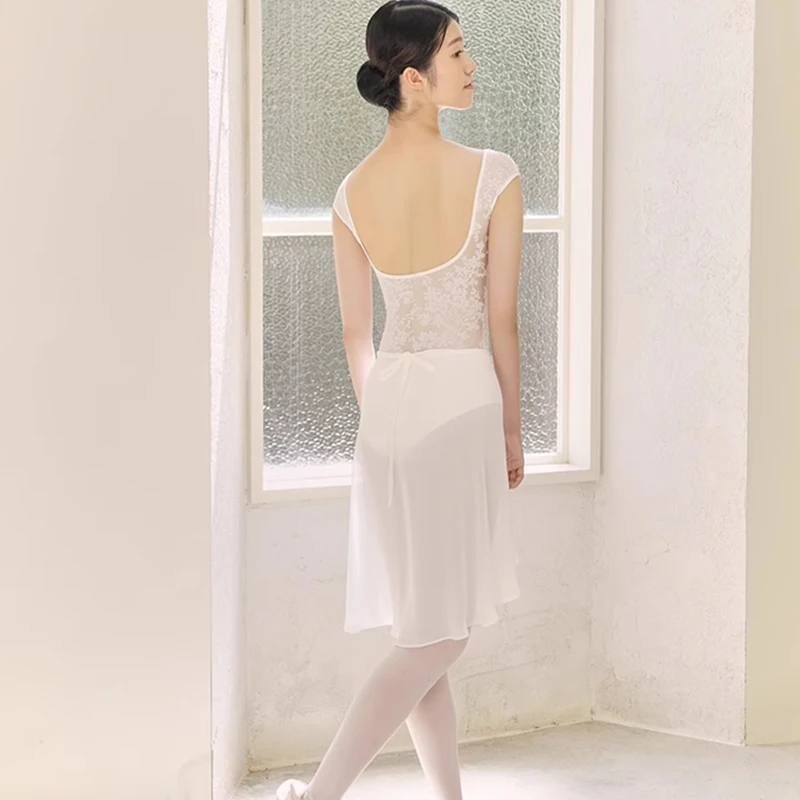 여성 발레 댄스 점프 슈트 벨벳 3D 꽃 패턴 탑 체조 연습 요가 발레 레오타드 무대 공연 의상