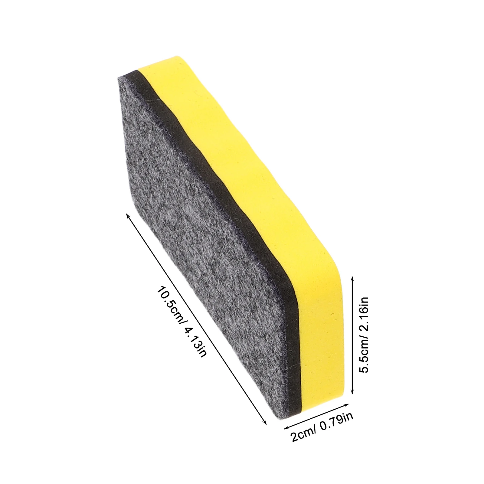 4 قطع من ممحاة السبورة البيضاء من اللباد إيفا، مقاومة تشوه تدوم طويلاً لإعدادات مختلفة ممحاة اللوحة البيضاء #5