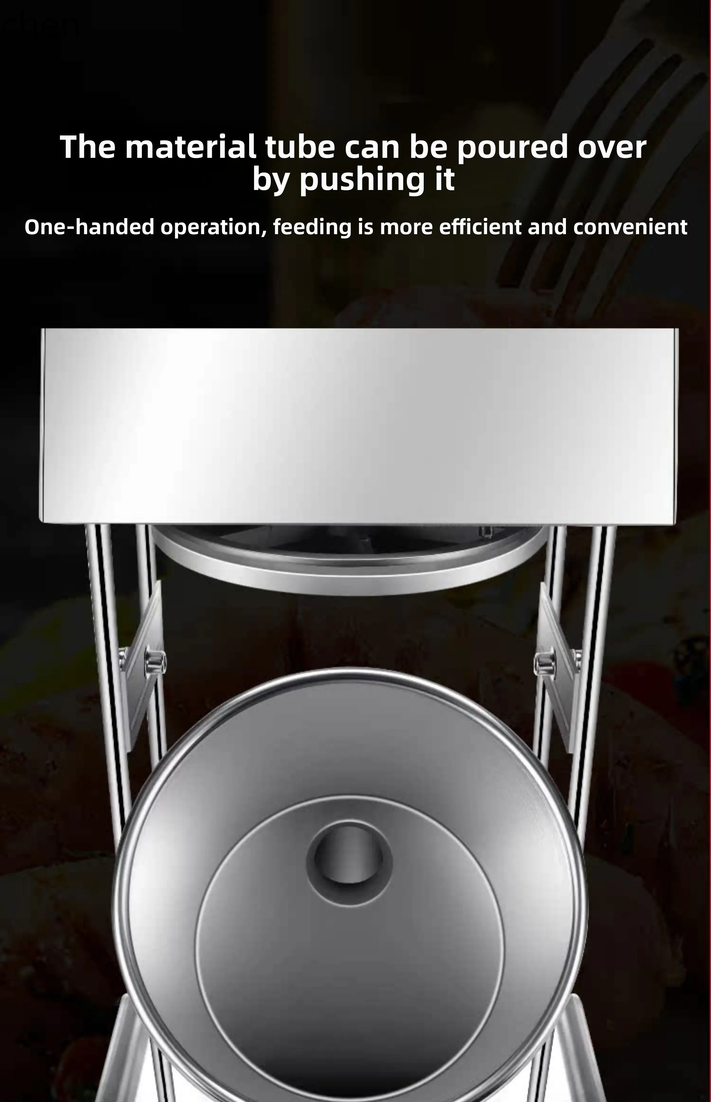 HXL Macchina per clistere commerciale Automatica salsiccia alla griglia Carne Prosciutto Salsiccia Elaborazione Serbatoio in acciaio inossidabile