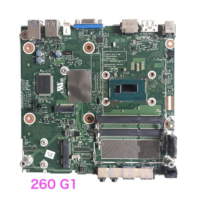 

Suitable For HP 260 G1 Motherboard 791401-003 783347-001 6050A2693001-MB-A02 Mainboard 100% Tested OK Fully Work