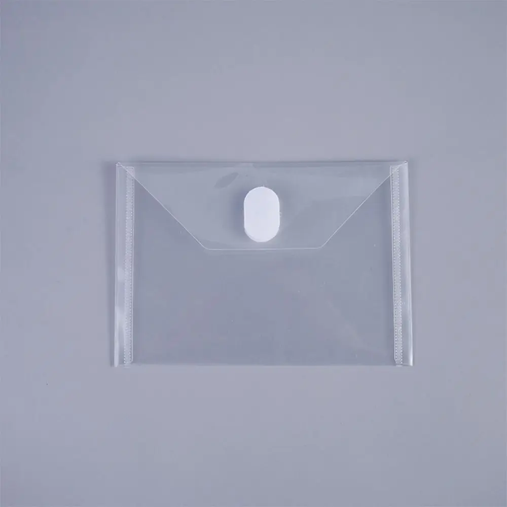 Dossier de fichiers épais A4/A5/A7/A8, dossier de documents en plastique Transparent, sac de papeterie étanche pour étudiants