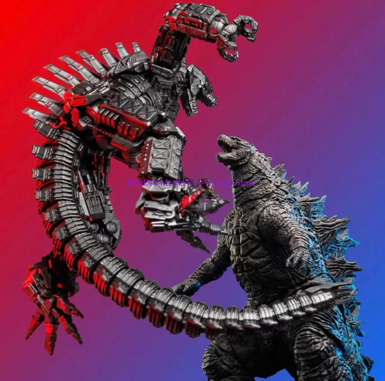 Bandai Soul Limited S.H.MonsterArts MECHAGODZILLA DE GODZILLA VS. KONG (2021) -Final Battle Edition Figuras de juguete de acción